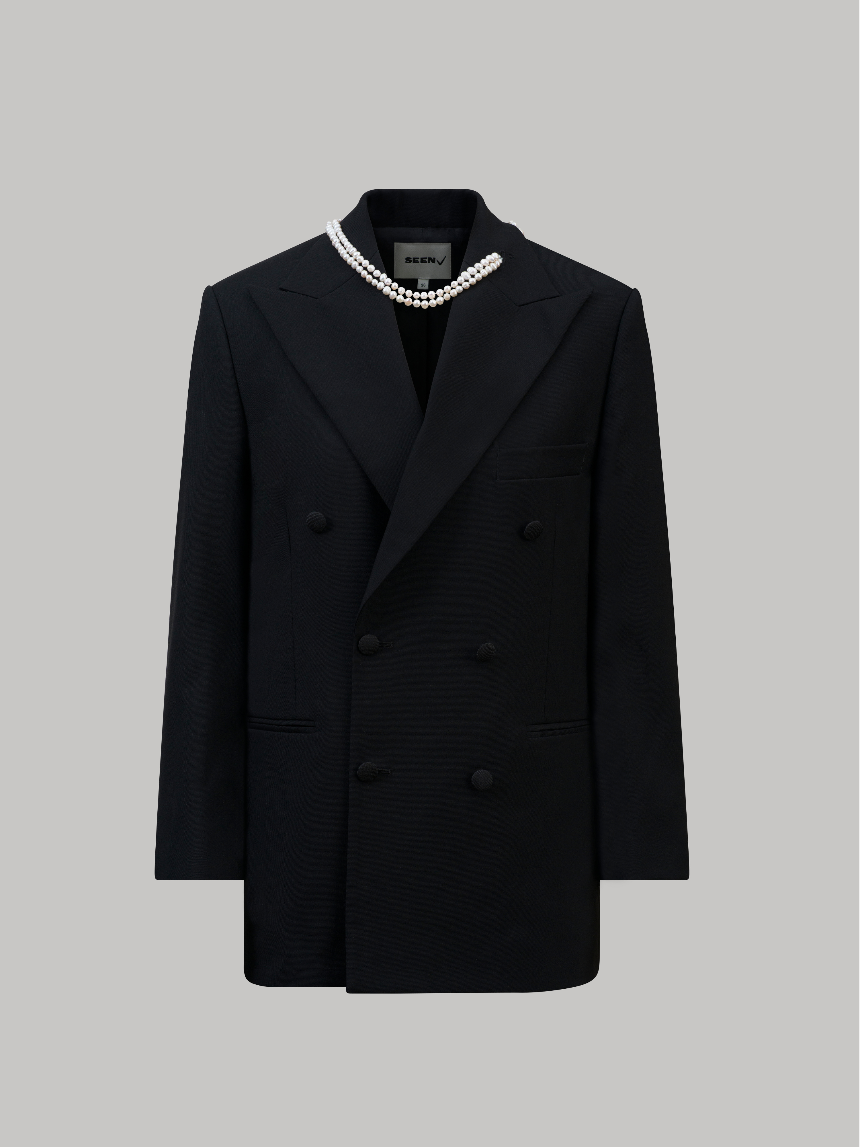 Pearls Disruption Blazer