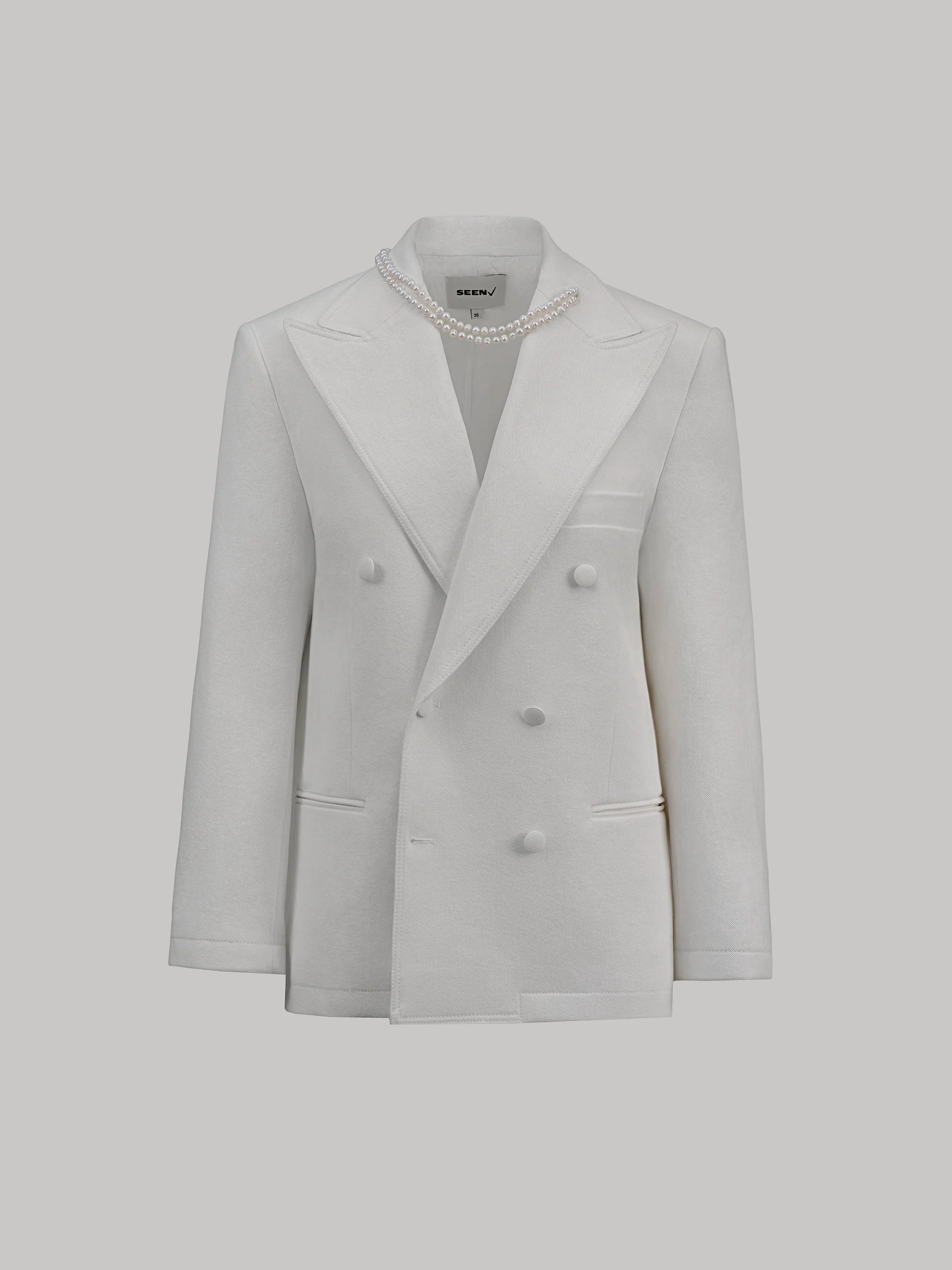 Pearls Disruption Blazer