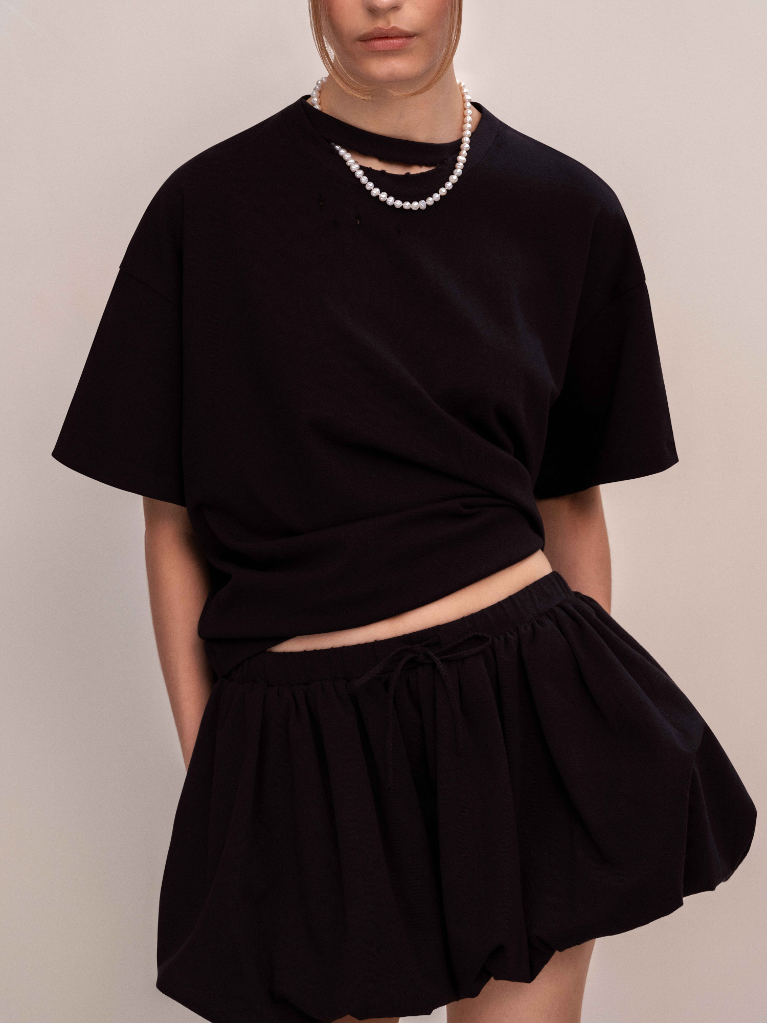 Pearls Disruption T-Shirt