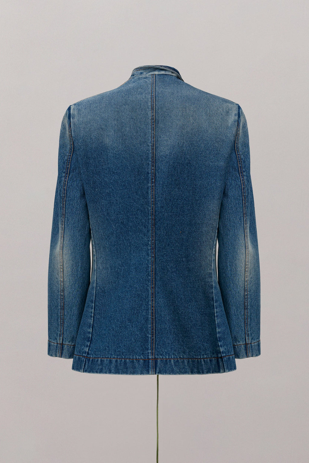 Carnivorous Rose Denim Blazer