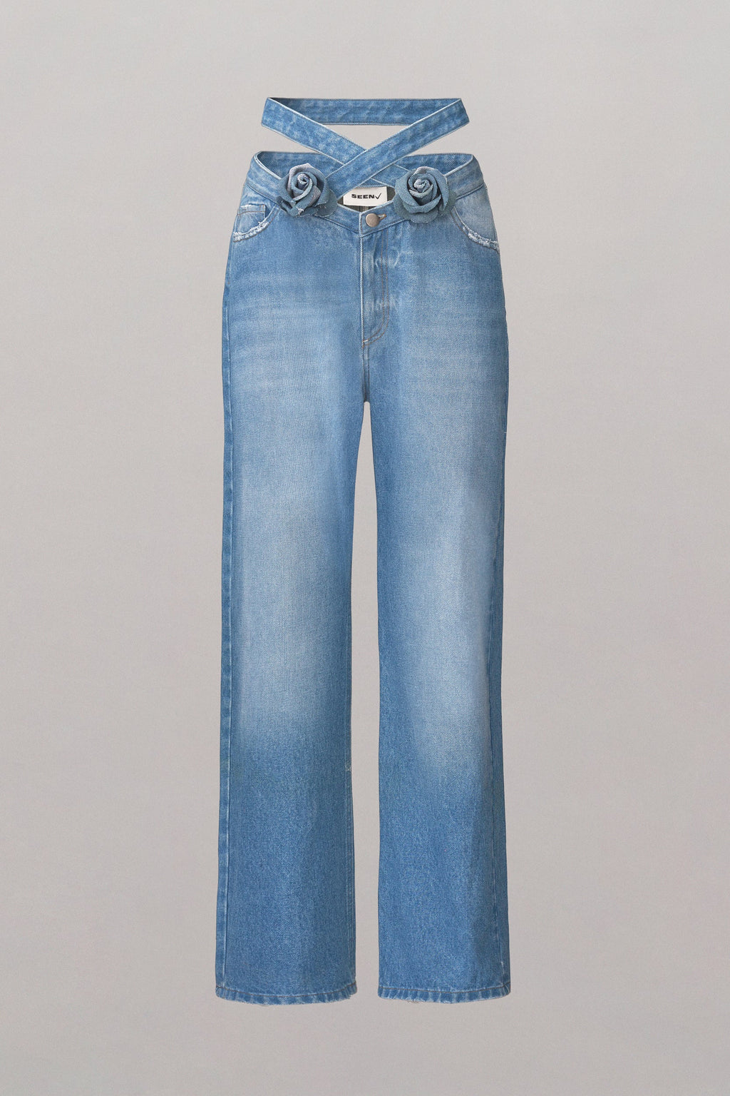 Wrapped in Roses Jeans