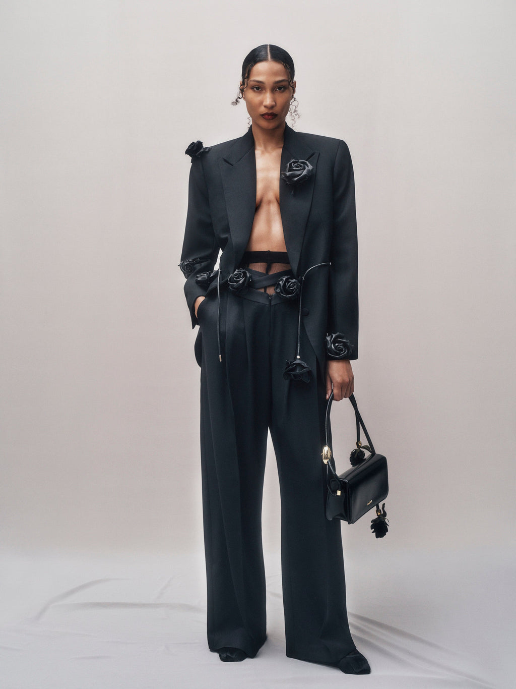 Wrapped in Roses Trousers