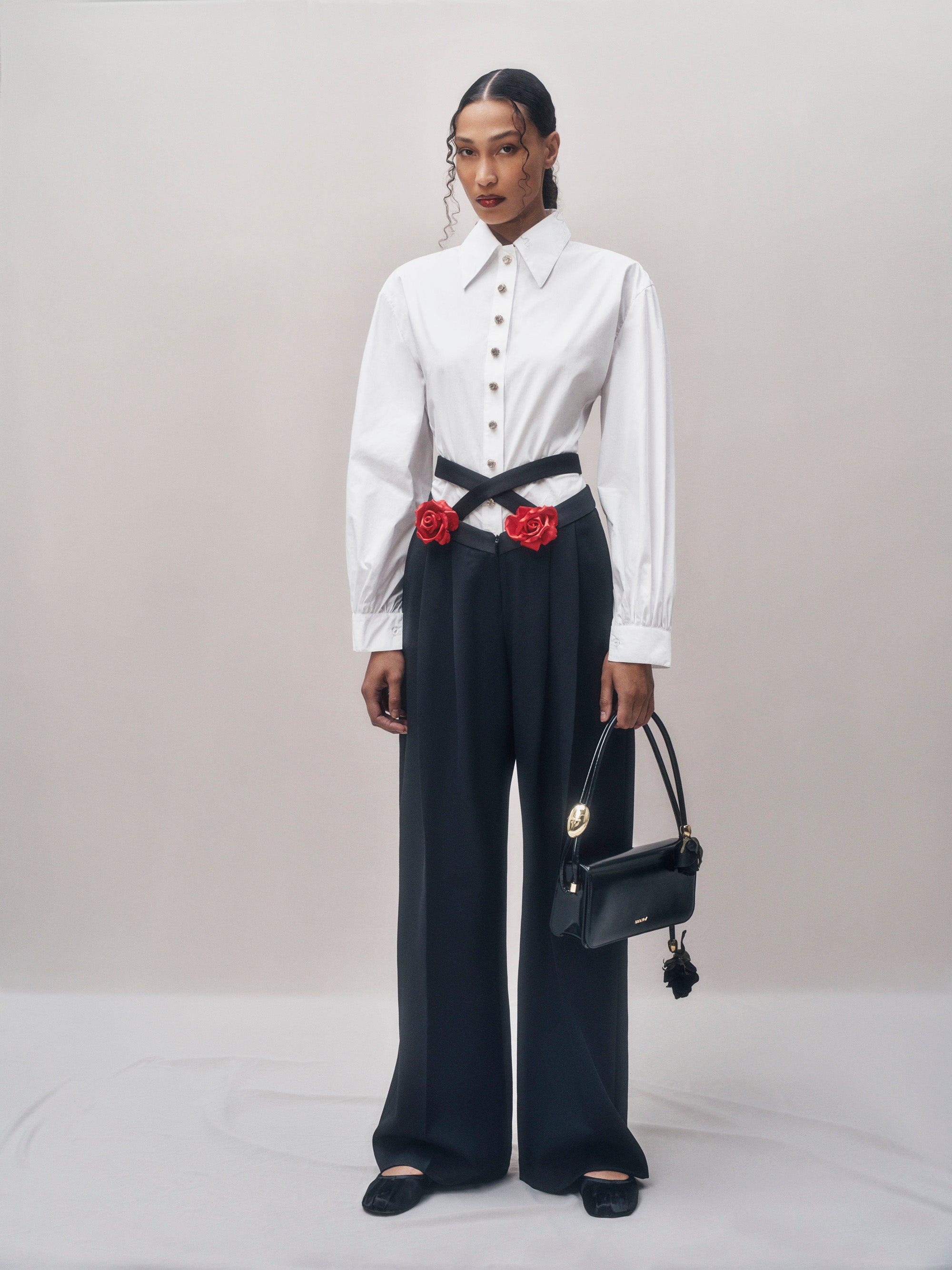 Wrapped in Roses Trousers