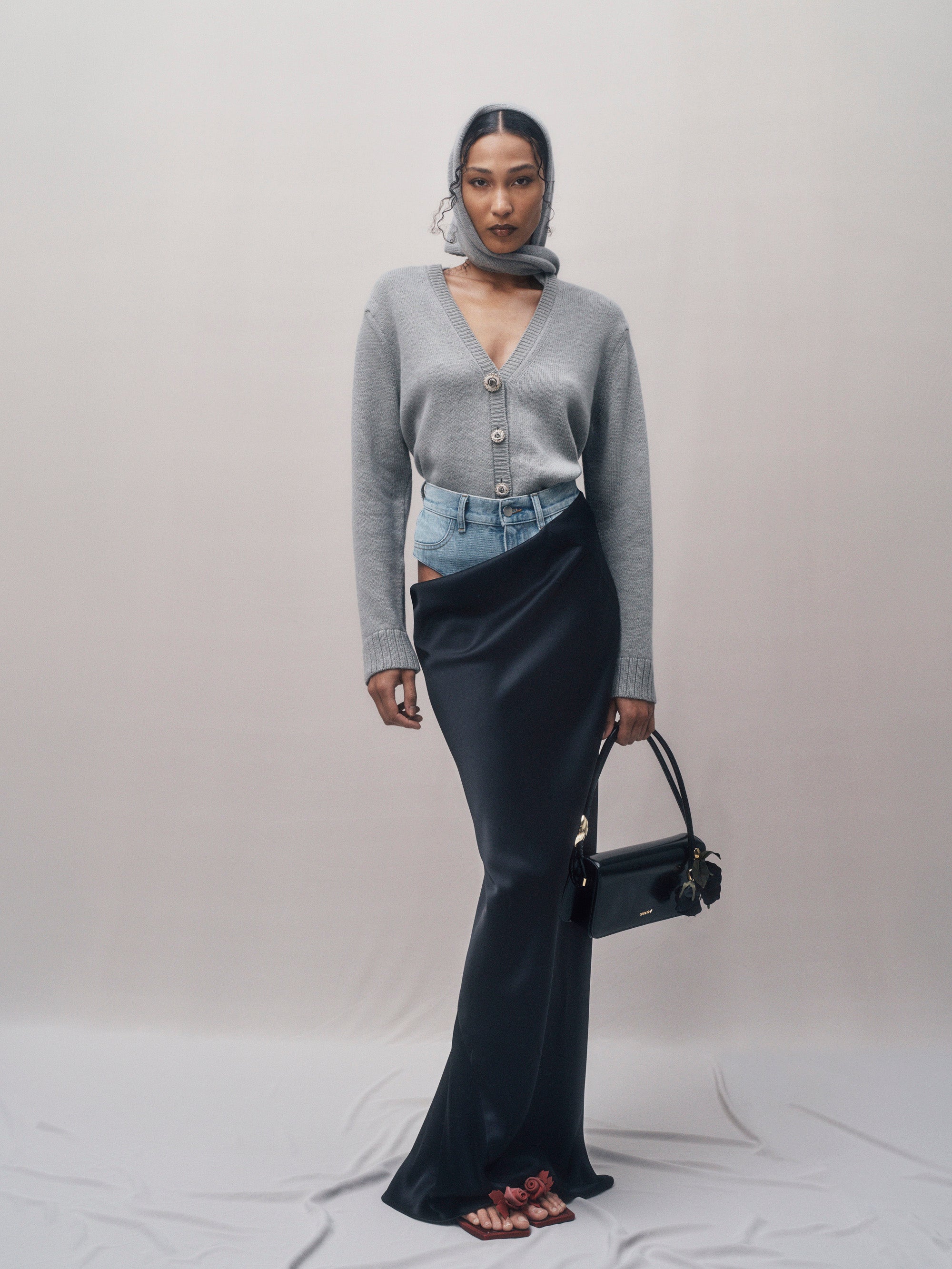 Musa Denim Shorts Skirt