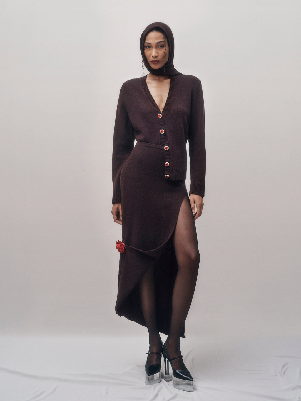 Nostalgia Hooded Cardigan