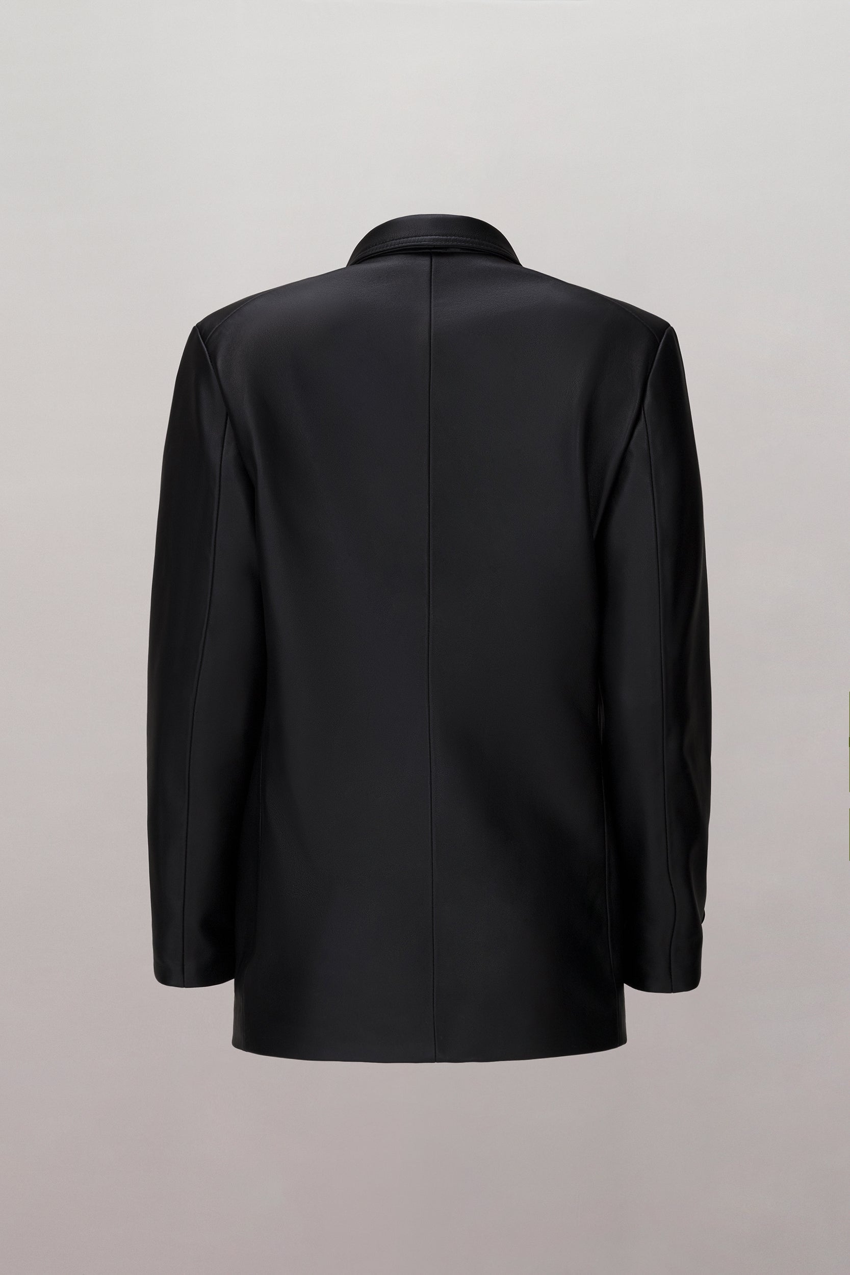 Wild Rose Leather Blazer