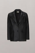 Silhouette Leather Blazer