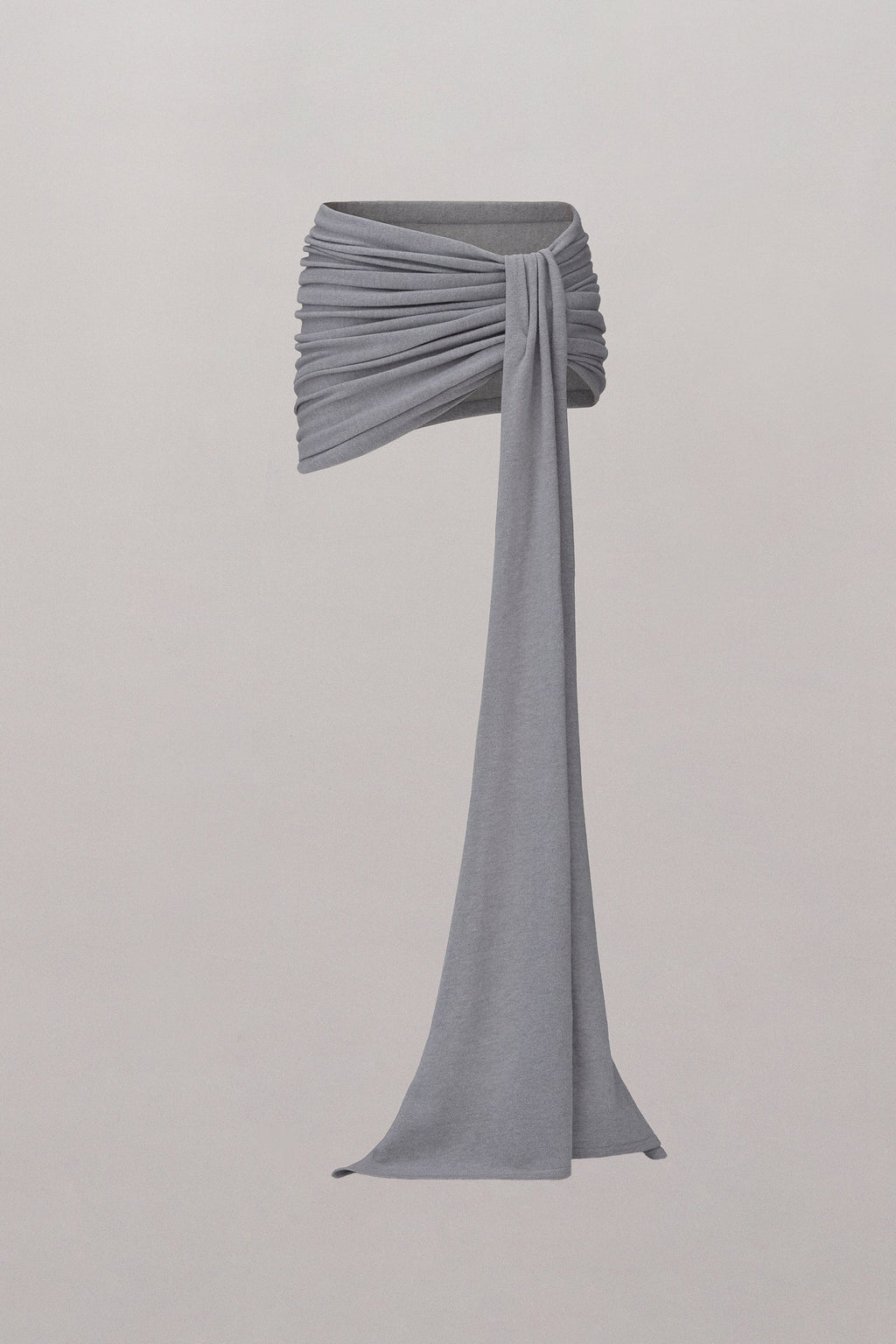 Wrapped in Merino Knitted Mini Skirt