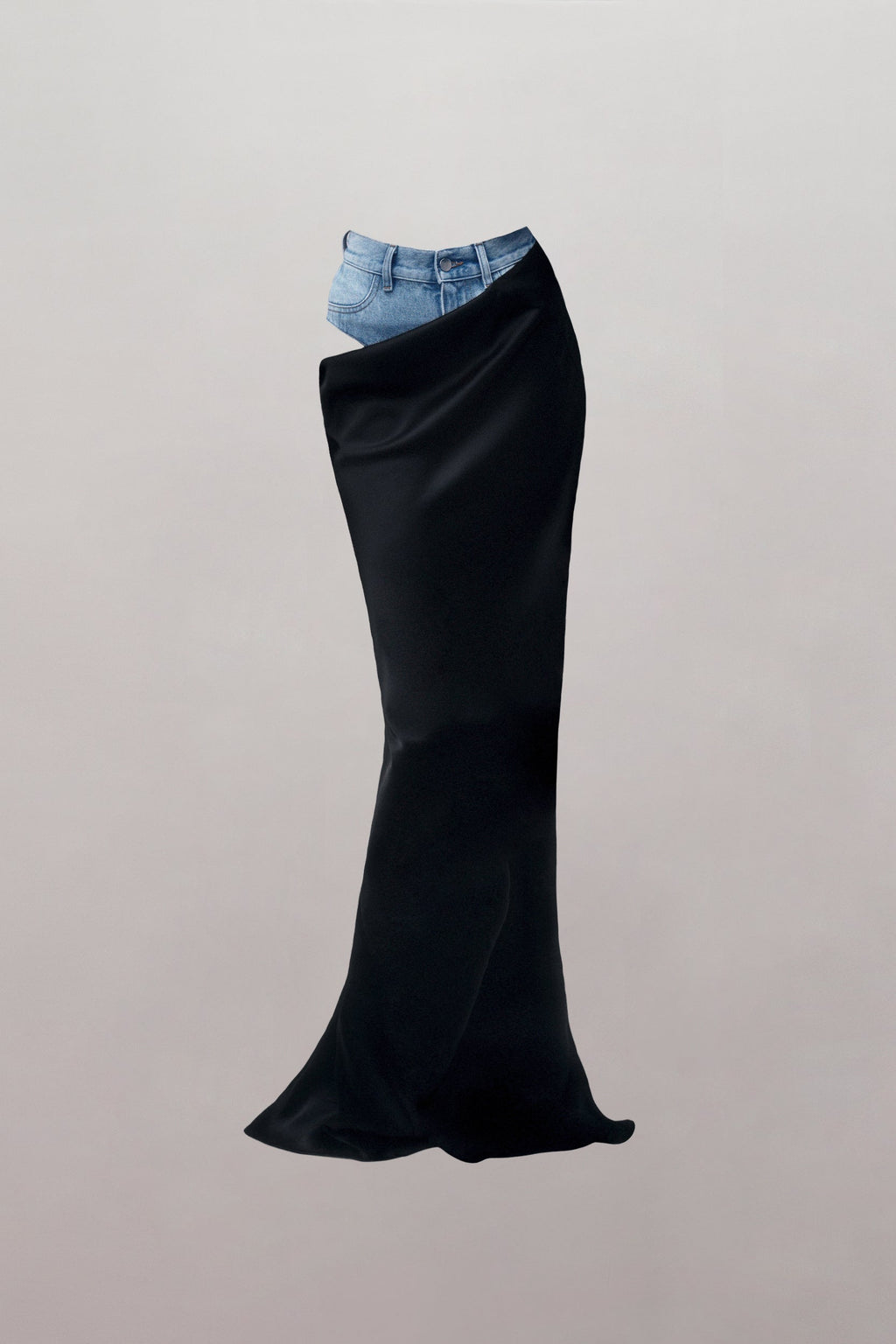 Musa Denim Shorts Skirt